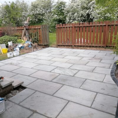 Sandstone Patio - After