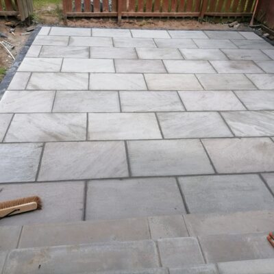 Sandstone Patio- After